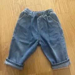 【テータテート】デニムボトムス 80cm