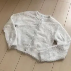 GU クリーム色 カーディガン Sサイズ