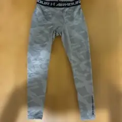 UNDER ARMOUR ロングスパッツ　迷彩　レギンス　グレー