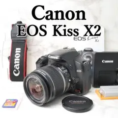 Canon EOS Kiss X2⭐️ショット数少なめ❣️スマホ転送 一眼レフ
