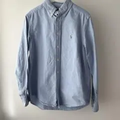 ラルフローレン　ブラウス キッズM/150cm 薄ブルー