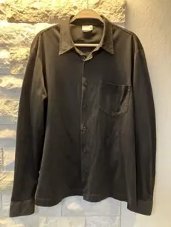 DRIES VAN NOTEN シャツ 50 ベルギー製 黒 長袖 コットンのサムネイル