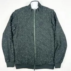 b1515✨美品✨【23区GOLF】ブルゾン　袖取り外し可　リバーシブル　緑　L