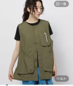 ボーイズシルエットポケベスト