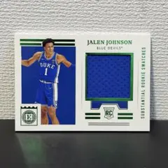 Jalen Johnson実着用ユニフォームジャージメモラビアレリックパッチRC