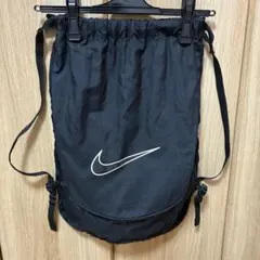 ナイキ NIKE ナップサック ビックロゴ 黒 ブラック