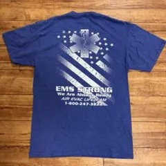 ま*ん様 90s フルーツオブザルーム EMS 星条旗 Tシャツ ヴィンテージ