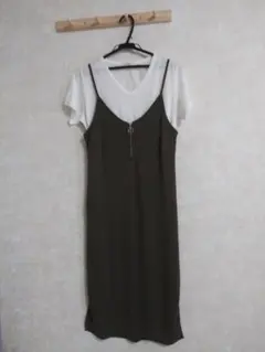 ワンピース、Tシャツ、ジャンパースカート