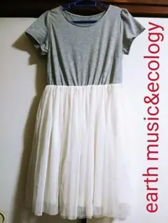 【値下げ】earth　切替ワンピース〔O/210502〕衣G