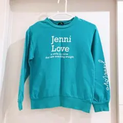 Jenni ターコイズ トレーナー 150センチのサムネイル