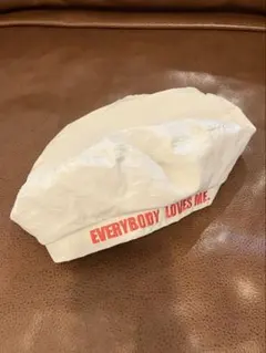 jejeunosity ベレー アイボリー レタリング 刺繍