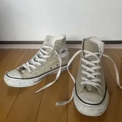 24cm✴︎converse ALL STAR✴︎ベージュハイカット