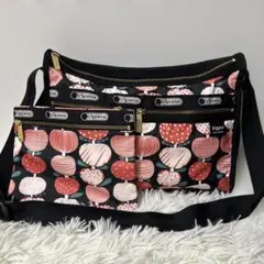 【極美品】LeSportsac kippisコラボ ショルダーバッグ ポーチ付き