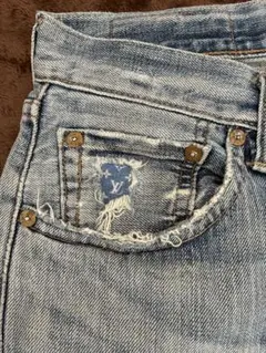 LEVI’S 501 W30 L32ダメージ加工 デニムパンツ メンズリーバイス