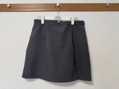 グレー.ミニスカート
