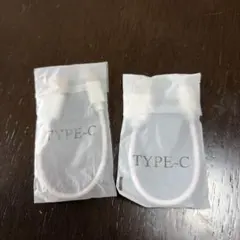 USBからType-Cケーブル２本セット