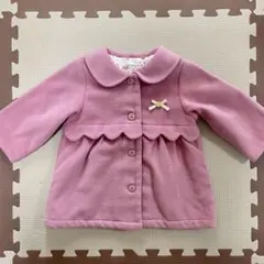 美品　クーラクール　コート　ピンク