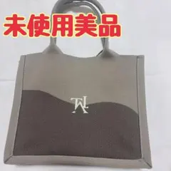 ニットトートバッグ しまむら　yumi ニットバッグ　talbyyumi