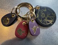 ナイトメア・ビフォア・クリスマス 4連キーリング