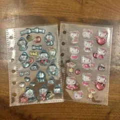 ボンボンドロップシール おすそ分け サンリオ ハンギョドン キティ