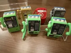 公衆電話ガチャコレクション 6台セット