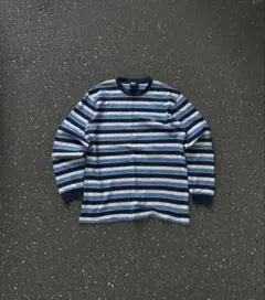 り*ょ様 Helly Hansen ロンT ボーダー　水色　紺　白 短丈のサムネイル