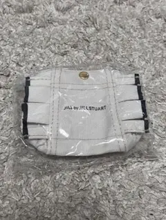 JILL by JILL STUART ミニフリルトートバッグ ホワイトブラック