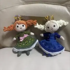 ディズニーシー　アナ雪　ぬいぐるみチャーム　タグ折れ、スカート折れ　新品