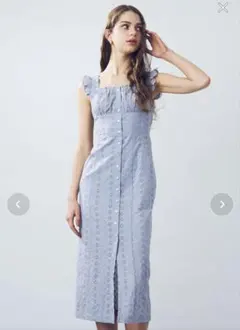 DEICY コットンレースタイトワンピースのサムネイル