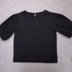 【green label relaxing 】トップス　半袖　ブラック　フリーのサムネイル