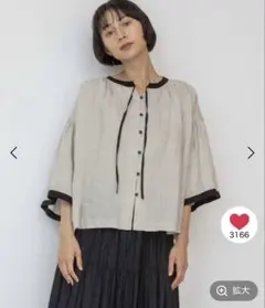 【未開封】SHIORIXMERI ドビーチェックシャツ　ギンガムチェック 未開封】SHIORIXMERI ドビーチェックシャツ ギンガムチェック - メルカリ