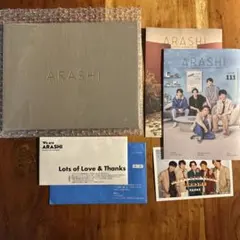嵐 25周年記念品 フォトアルバム 最後の会報 銀テープ 3点セット