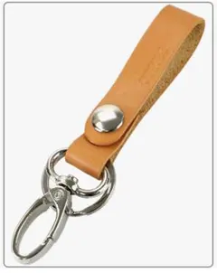 【新品】CORTEE キーホルダー キャメル 本革