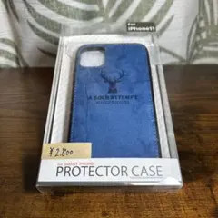 iPhone11スマホケース【ブルー】