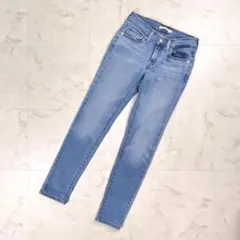 リーバイス ボロウドフロムザボーイズ ストレートデニムパンツ 水色24*HD25