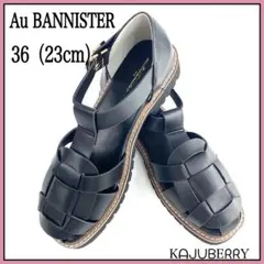 新品 Au BANNISTER グルカサンダル ブラック 36 23cmのサムネイル