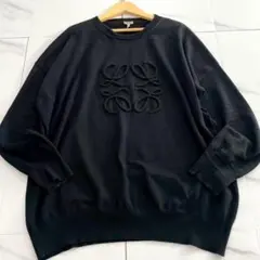 BTSジミン着用✨ LOEWE ウールカシミヤ 3Dロゴ ニット セーター Mのサムネイル