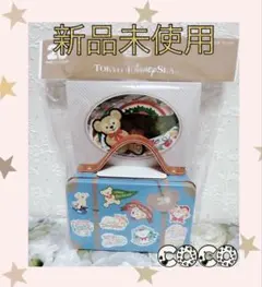 ダッフィー　20周年　 ステッカーセット ケース付 ディズニーシー