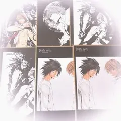 DEATHNOTE デスノート 原画展 来場者特典 色紙 夜神月 6枚