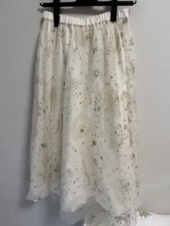 FUR FUR 星座刺繍チュールスカート