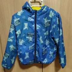 ポケットモンスター ピカチュウ　ウィンドブレーカー 防寒　130cm