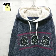 スターウォーズ パーカー　ダースベイダー　スウェット　ボア　メンズ　レディース