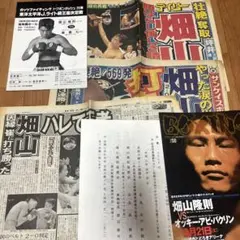 ボクシングマガジン 特別号 畑山隆則 - メルカリ