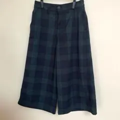 しまむらCLOSSHIファイバーヒートガウチョパンツ