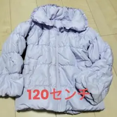 薄紫 キルティングダウンコート