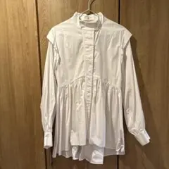 SNIDEL オーガニックコットン 長袖シャツ