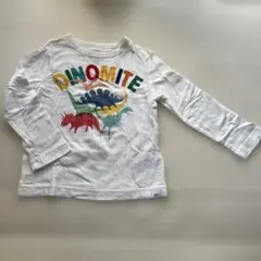 gap 恐竜プリント　ロンT 100cm