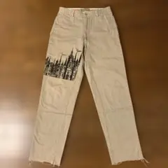 SCULPTOR edhardy コラボ パンツ デニム アイボリー - メルカリ