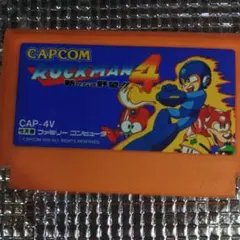 ロックマン4 新たなる野望！！ ファミコン ソフト
