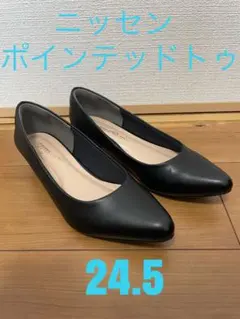 nissen ニッセン　ポインテッドトゥミドルヒールのサムネイル